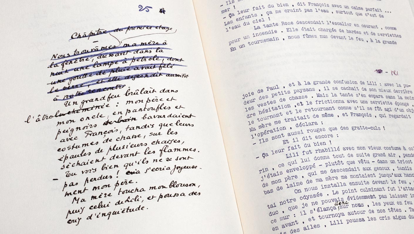 The Manuscript Of Le Chateau De Ma Mere By Marcel Pagnol