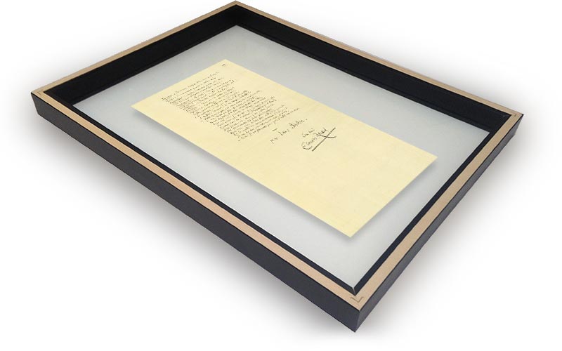 Edmond rostand tableau manuscrit