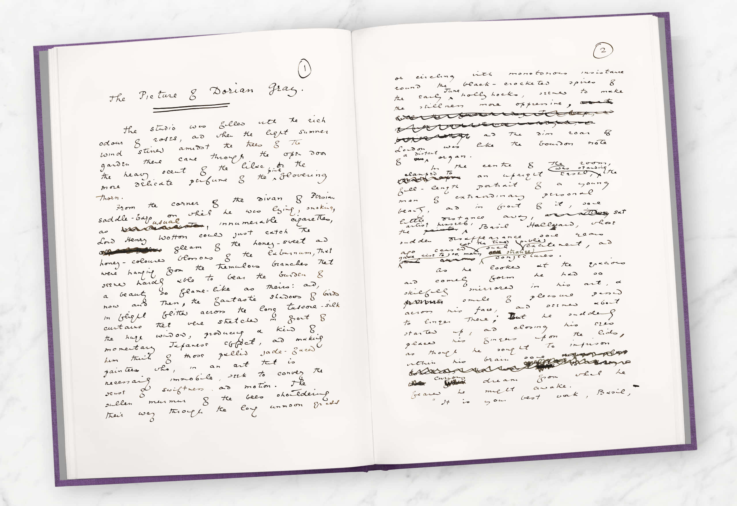 Le Portrait de Dorian Gray incipit